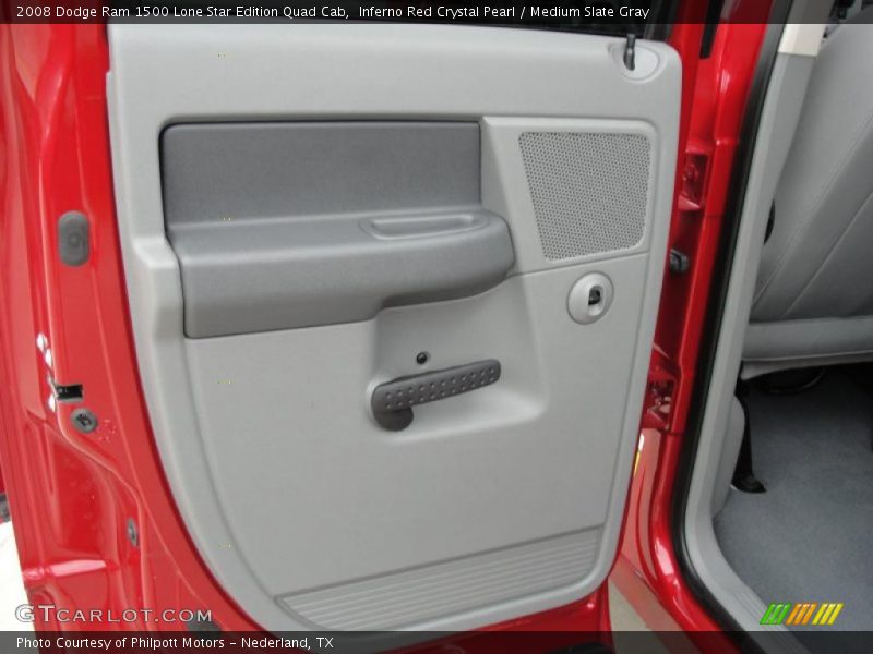 Inferno Red Crystal Pearl / Medium Slate Gray 2008 Dodge Ram 1500 Lone Star Edition Quad Cab