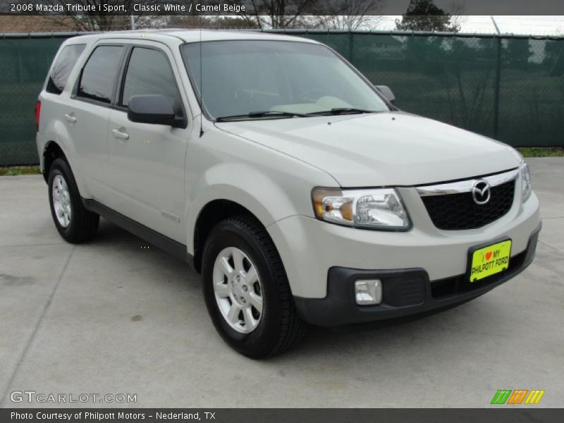 Front 3/4 View of 2008 Tribute i Sport