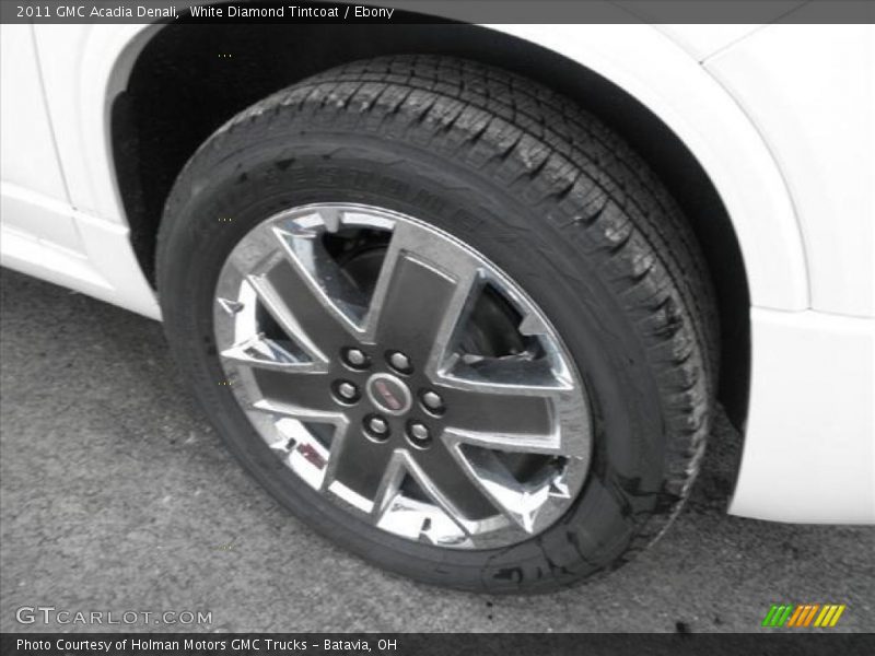 White Diamond Tintcoat / Ebony 2011 GMC Acadia Denali