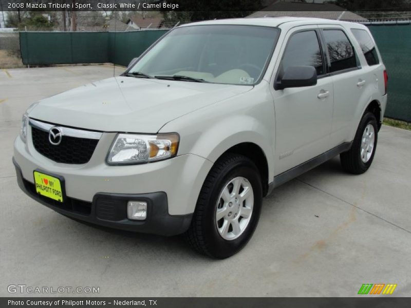 Front 3/4 View of 2008 Tribute i Sport