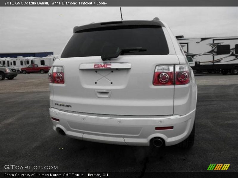 White Diamond Tintcoat / Ebony 2011 GMC Acadia Denali