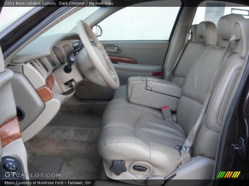 Dark Chestnut / Medium Gray 2001 Buick LeSabre Custom
