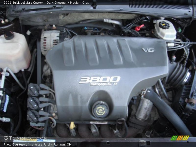 Dark Chestnut / Medium Gray 2001 Buick LeSabre Custom