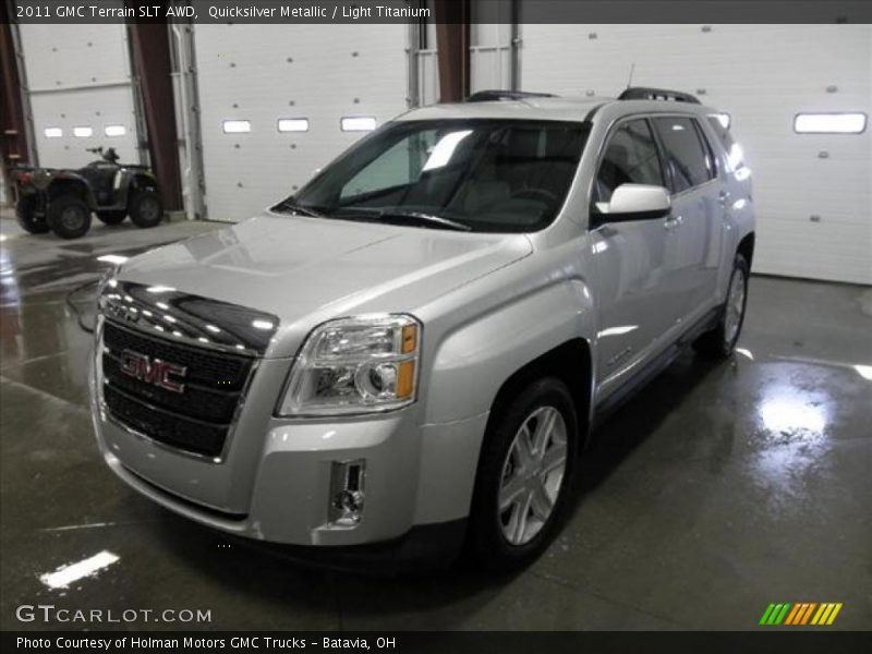 Quicksilver Metallic / Light Titanium 2011 GMC Terrain SLT AWD