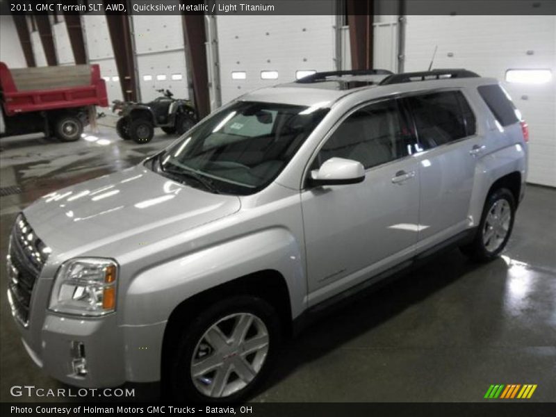 Quicksilver Metallic / Light Titanium 2011 GMC Terrain SLT AWD