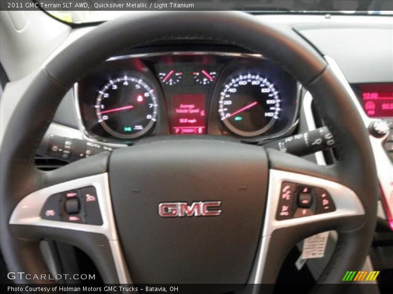 Quicksilver Metallic / Light Titanium 2011 GMC Terrain SLT AWD