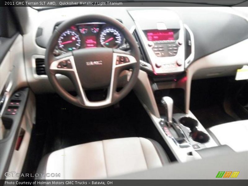 Quicksilver Metallic / Light Titanium 2011 GMC Terrain SLT AWD