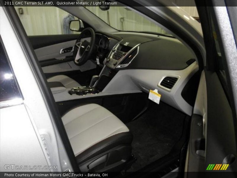Quicksilver Metallic / Light Titanium 2011 GMC Terrain SLT AWD
