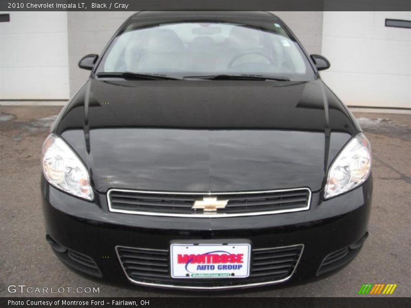 Black / Gray 2010 Chevrolet Impala LT