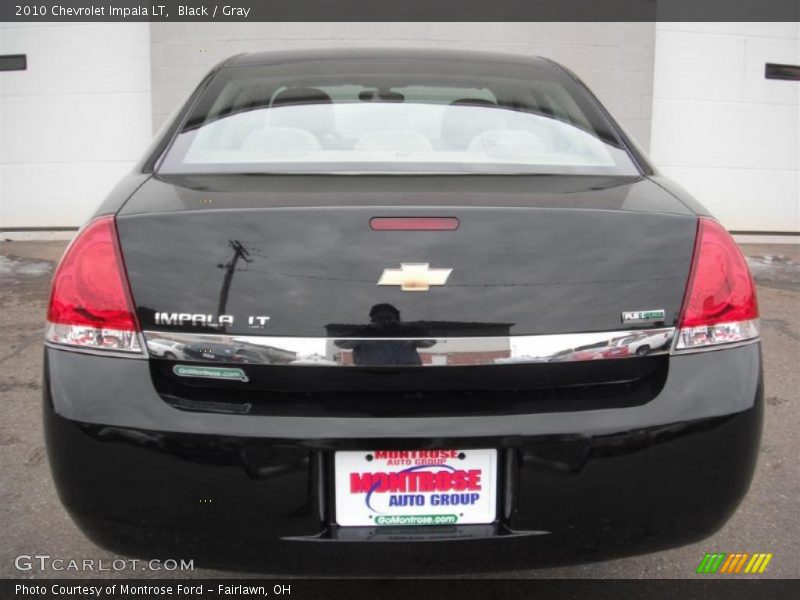 Black / Gray 2010 Chevrolet Impala LT