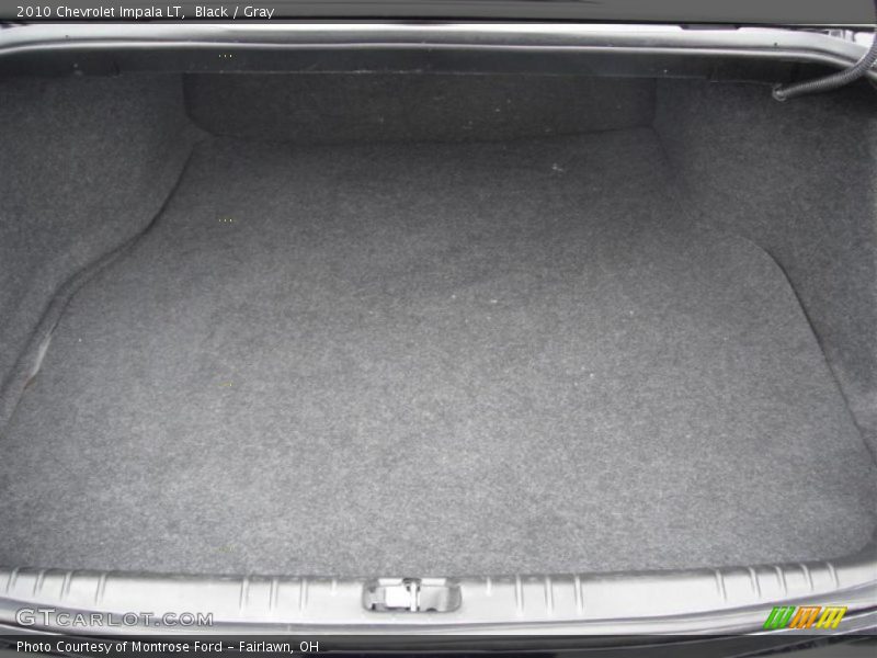 Black / Gray 2010 Chevrolet Impala LT