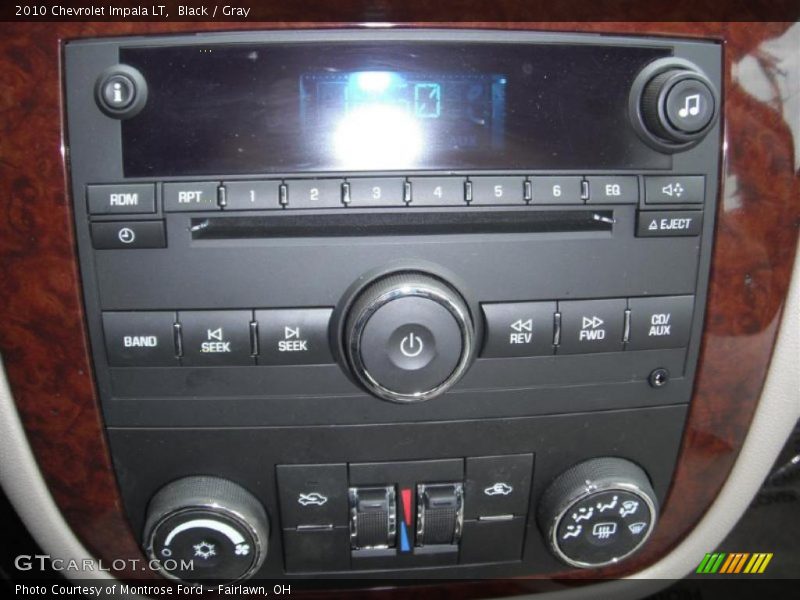 Black / Gray 2010 Chevrolet Impala LT