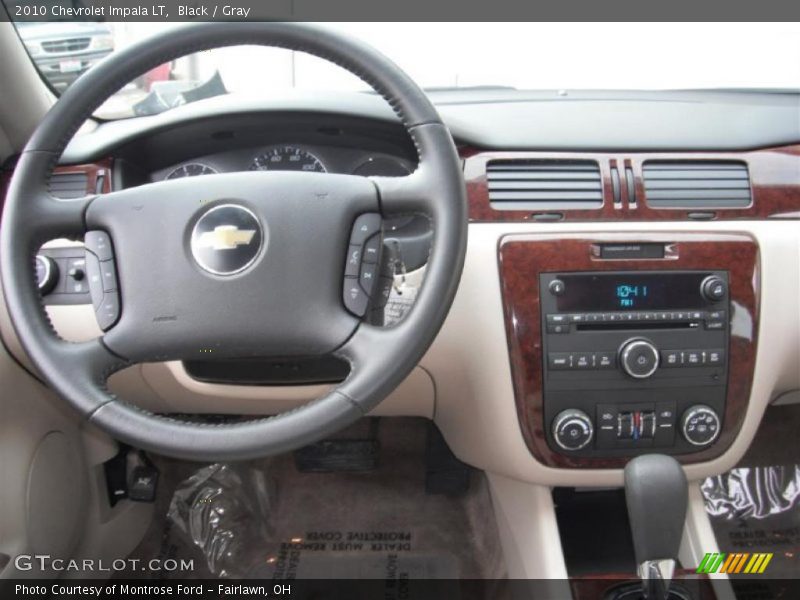 Black / Gray 2010 Chevrolet Impala LT