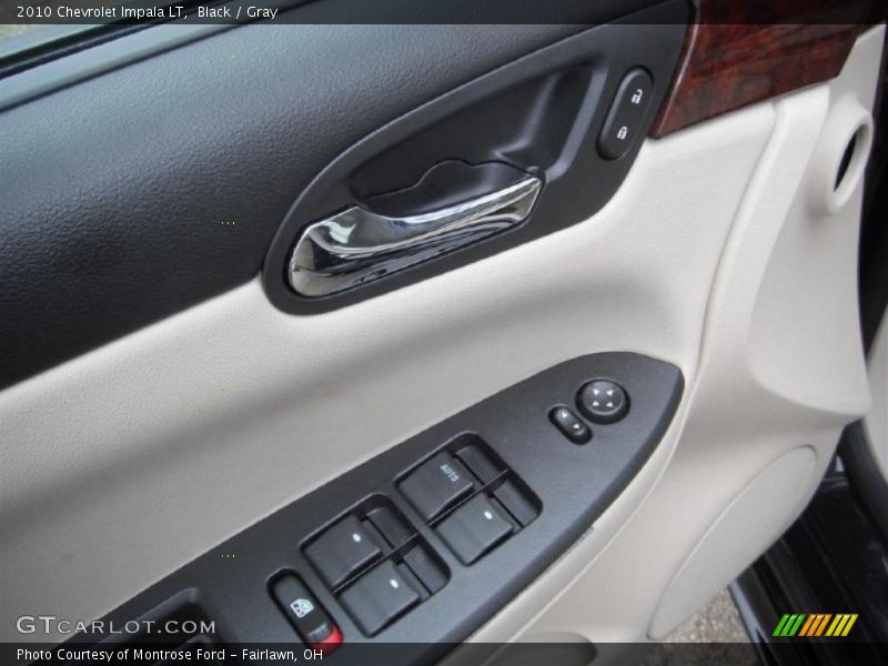 Black / Gray 2010 Chevrolet Impala LT