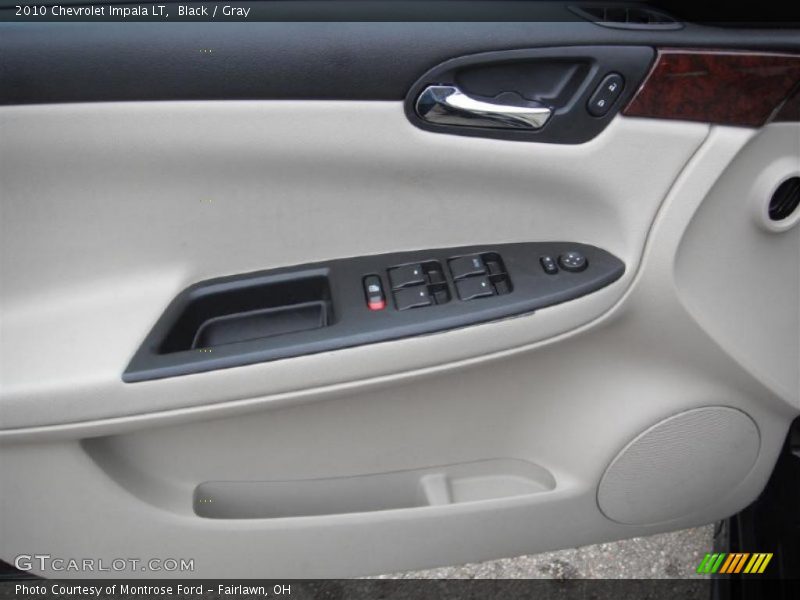 Black / Gray 2010 Chevrolet Impala LT