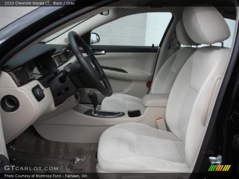 Black / Gray 2010 Chevrolet Impala LT