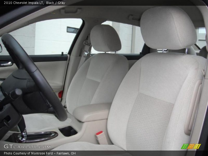 Black / Gray 2010 Chevrolet Impala LT