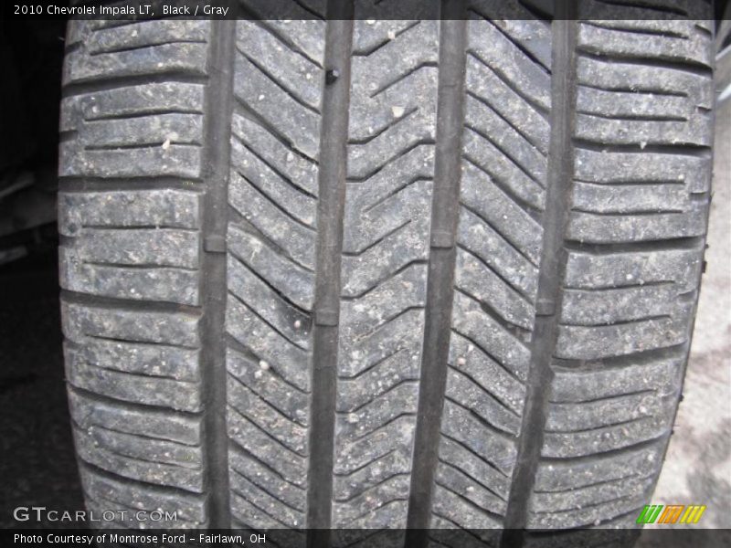 Black / Gray 2010 Chevrolet Impala LT