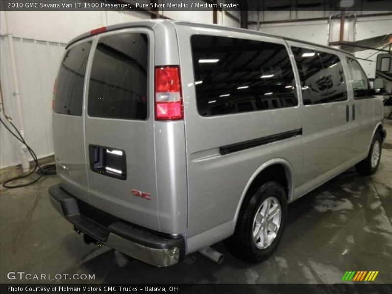  2010 Savana Van LT 1500 Passenger Pure Silver Metallic