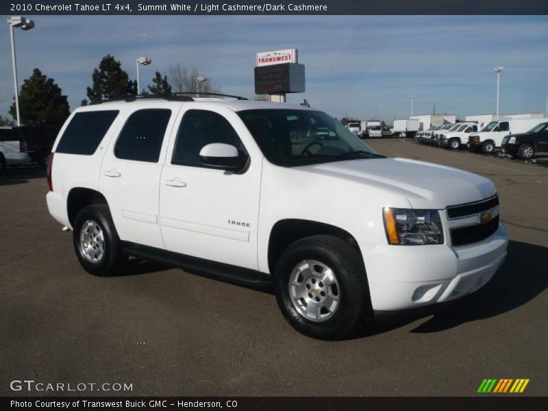 Summit White / Light Cashmere/Dark Cashmere 2010 Chevrolet Tahoe LT 4x4