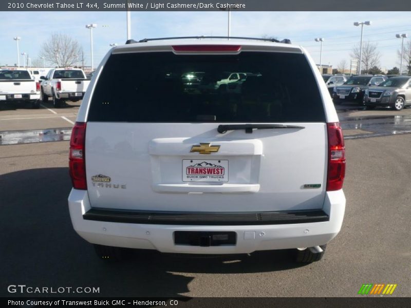 Summit White / Light Cashmere/Dark Cashmere 2010 Chevrolet Tahoe LT 4x4