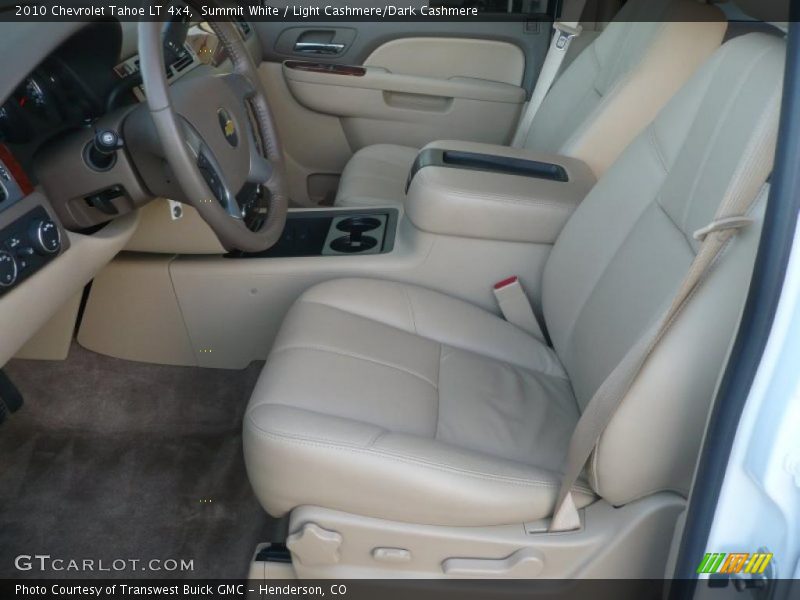 Summit White / Light Cashmere/Dark Cashmere 2010 Chevrolet Tahoe LT 4x4