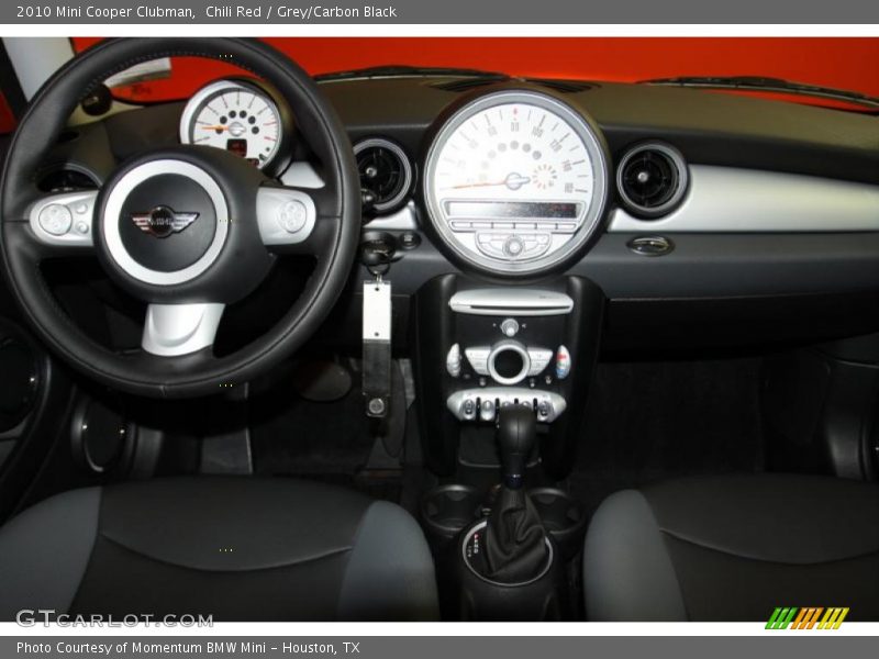 Chili Red / Grey/Carbon Black 2010 Mini Cooper Clubman
