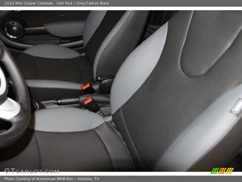 Chili Red / Grey/Carbon Black 2010 Mini Cooper Clubman