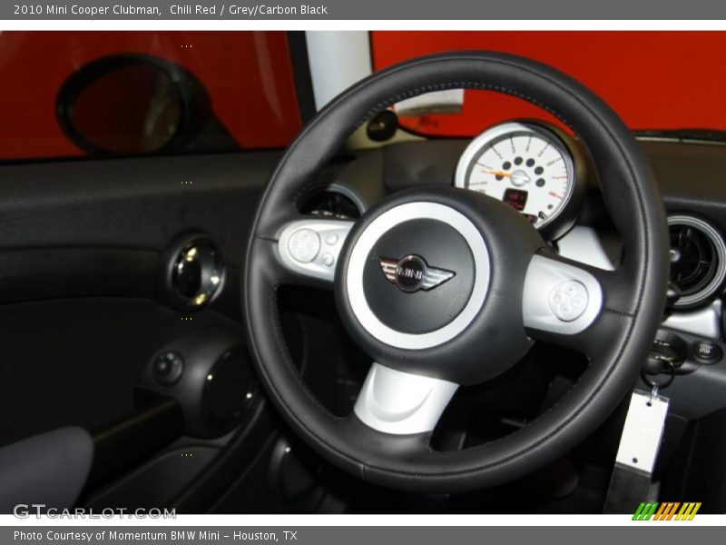 Chili Red / Grey/Carbon Black 2010 Mini Cooper Clubman