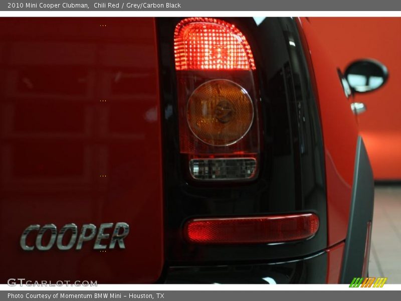 Chili Red / Grey/Carbon Black 2010 Mini Cooper Clubman