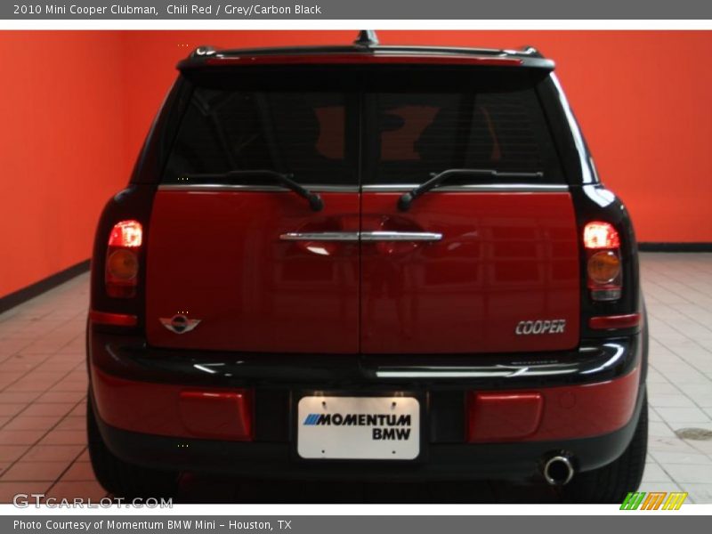 Chili Red / Grey/Carbon Black 2010 Mini Cooper Clubman