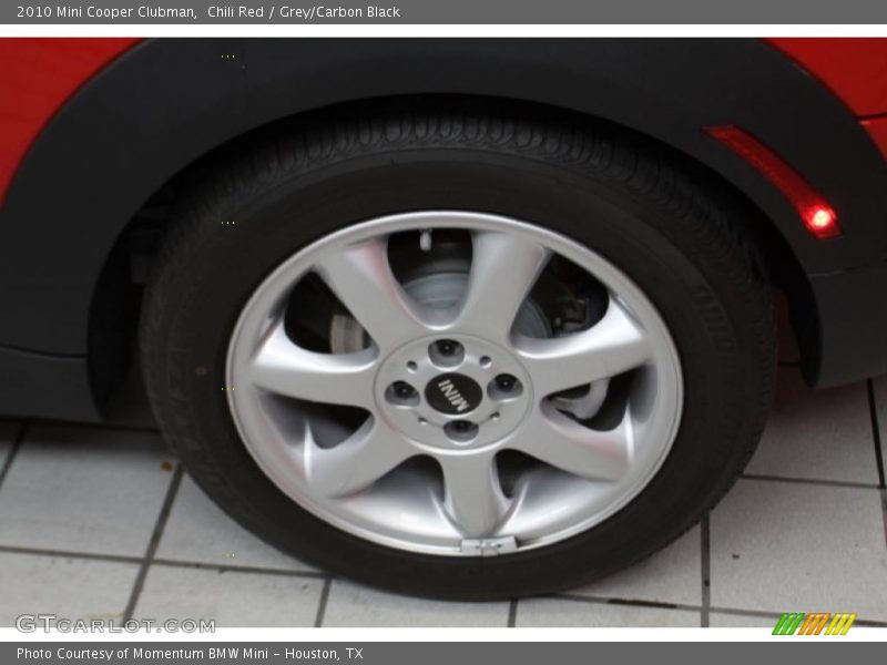 Chili Red / Grey/Carbon Black 2010 Mini Cooper Clubman