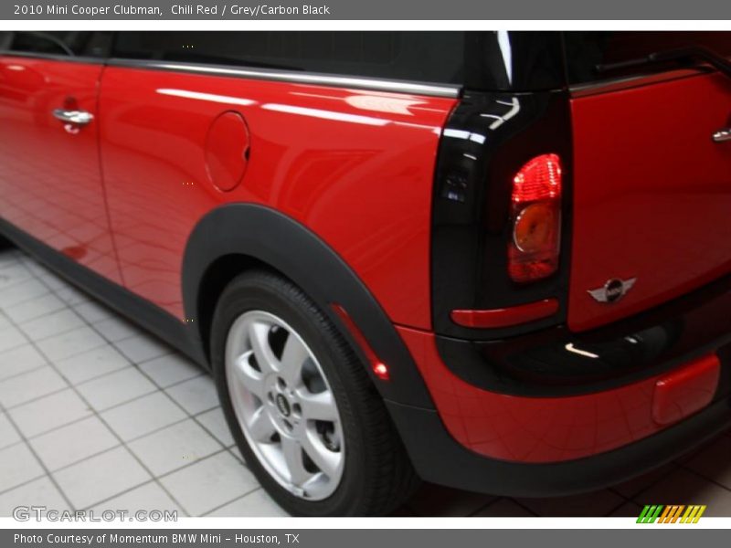 Chili Red / Grey/Carbon Black 2010 Mini Cooper Clubman