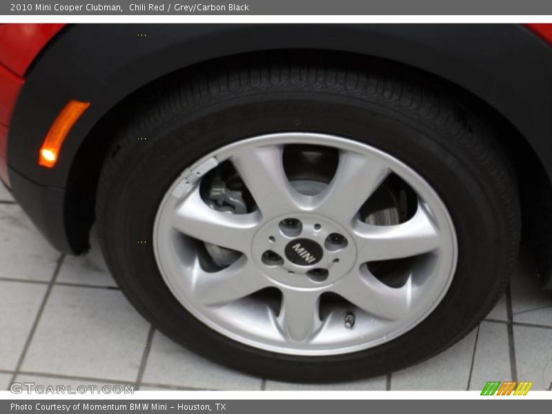 Chili Red / Grey/Carbon Black 2010 Mini Cooper Clubman