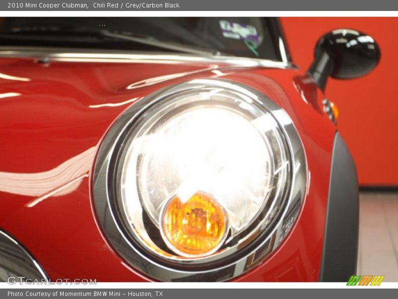 Chili Red / Grey/Carbon Black 2010 Mini Cooper Clubman
