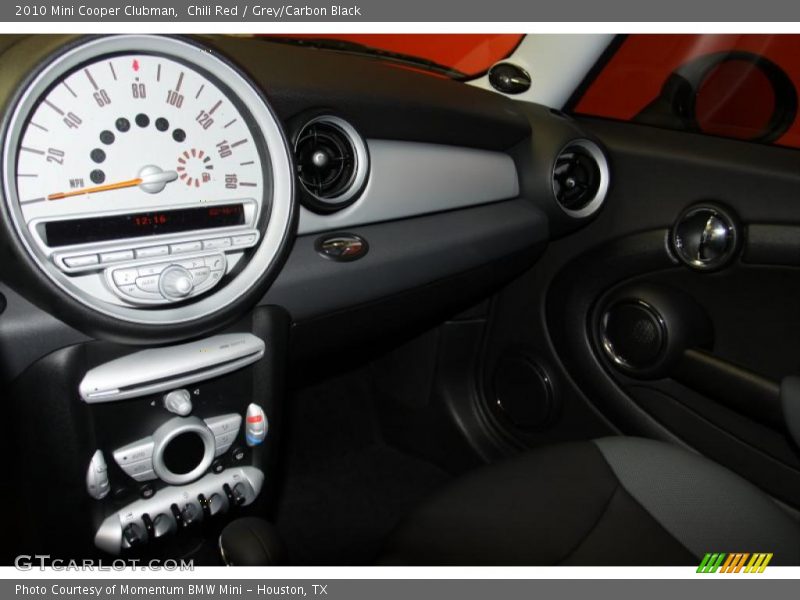Chili Red / Grey/Carbon Black 2010 Mini Cooper Clubman
