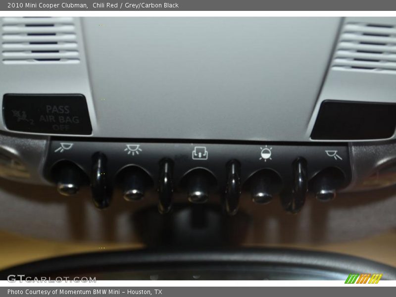 Chili Red / Grey/Carbon Black 2010 Mini Cooper Clubman