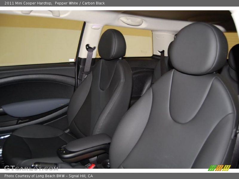 Pepper White / Carbon Black 2011 Mini Cooper Hardtop