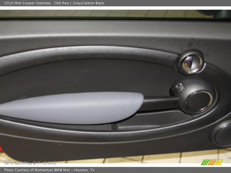 Chili Red / Grey/Carbon Black 2010 Mini Cooper Clubman