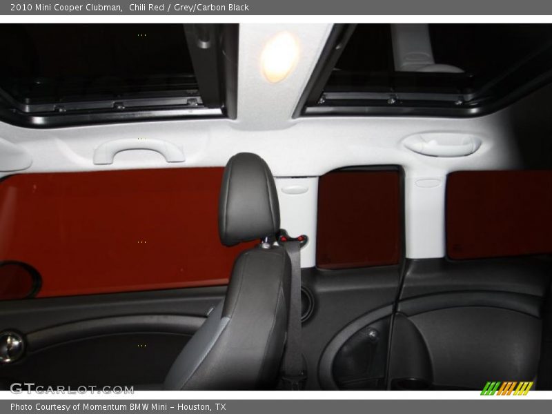 Chili Red / Grey/Carbon Black 2010 Mini Cooper Clubman