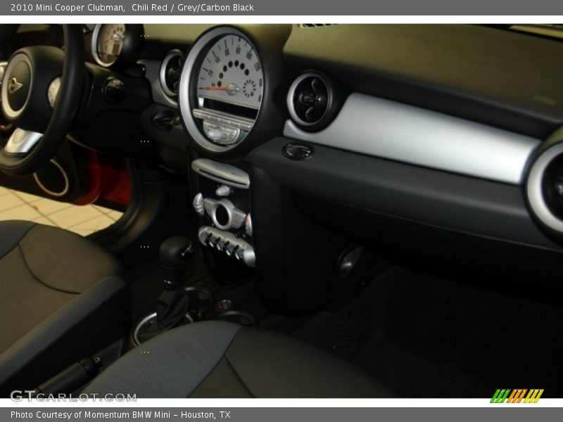 Chili Red / Grey/Carbon Black 2010 Mini Cooper Clubman