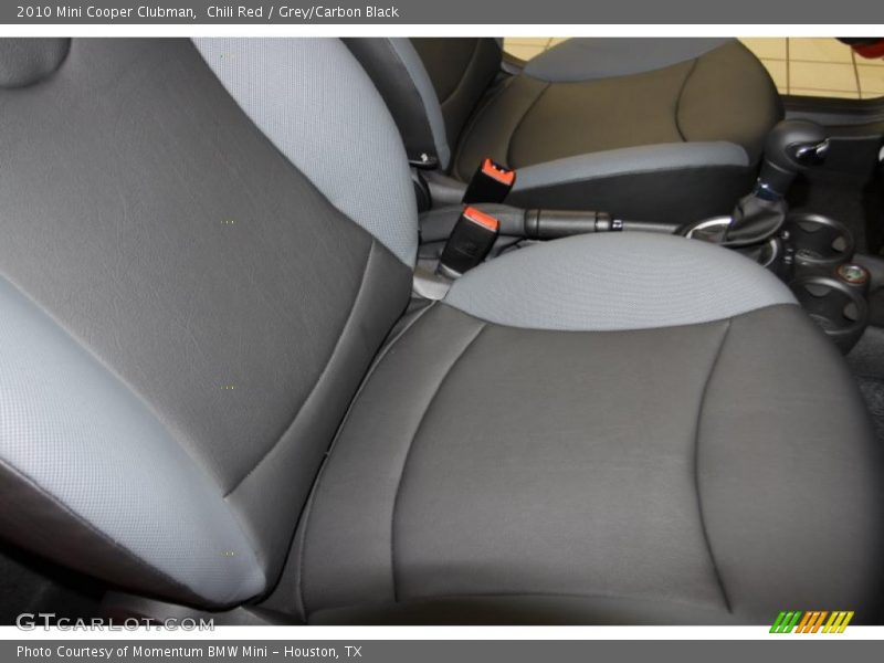 Chili Red / Grey/Carbon Black 2010 Mini Cooper Clubman