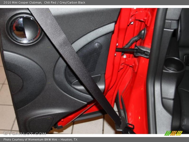Chili Red / Grey/Carbon Black 2010 Mini Cooper Clubman