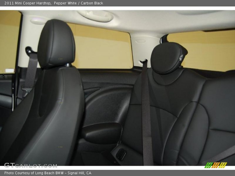 Pepper White / Carbon Black 2011 Mini Cooper Hardtop