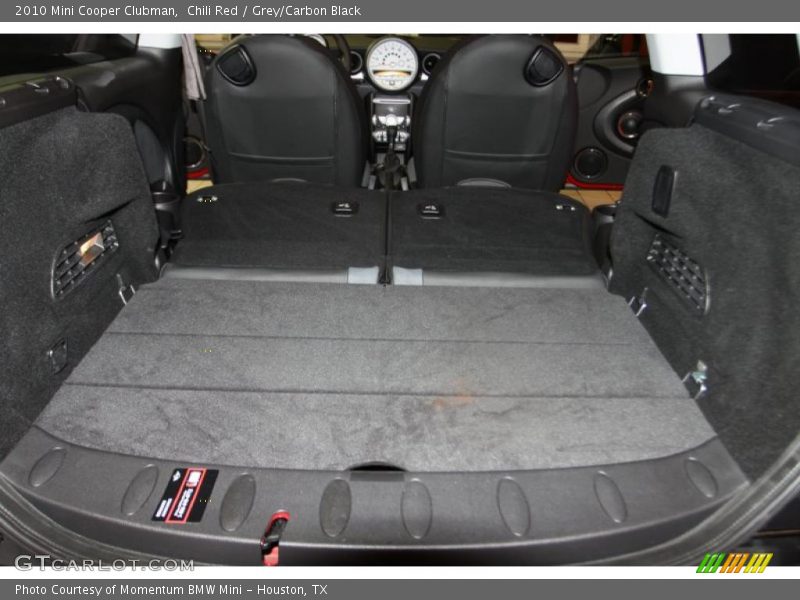Chili Red / Grey/Carbon Black 2010 Mini Cooper Clubman