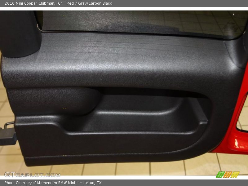 Chili Red / Grey/Carbon Black 2010 Mini Cooper Clubman