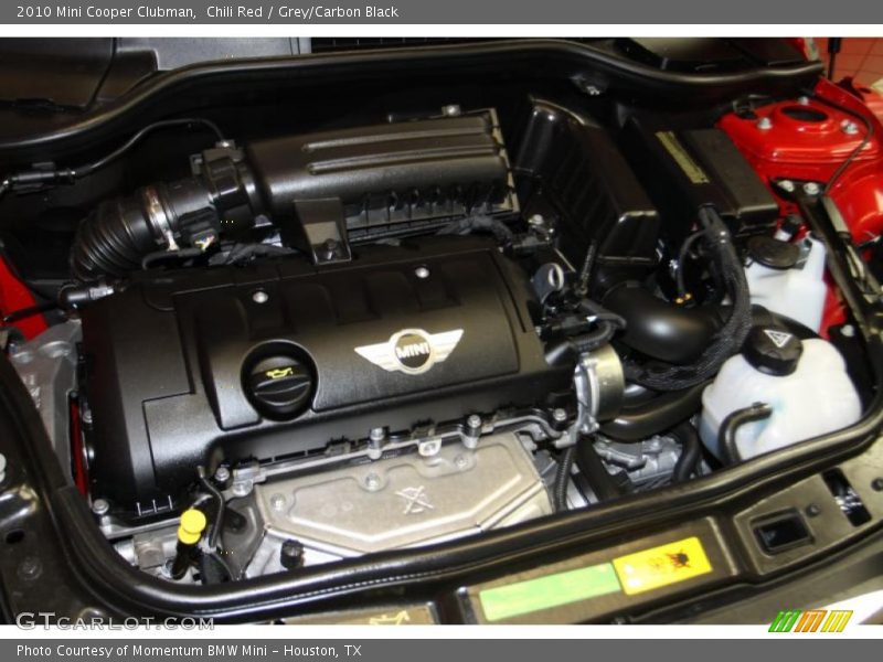 Chili Red / Grey/Carbon Black 2010 Mini Cooper Clubman