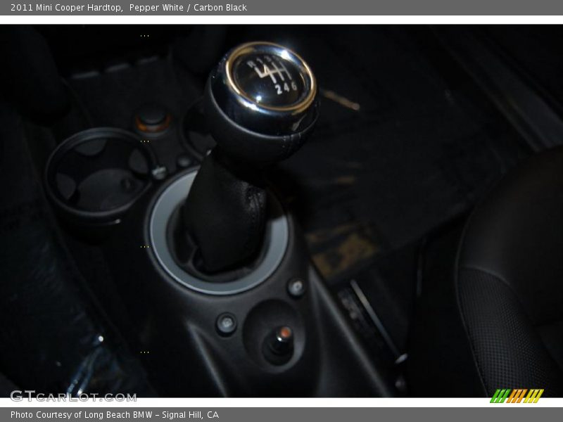 Pepper White / Carbon Black 2011 Mini Cooper Hardtop