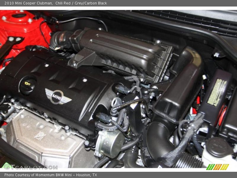 Chili Red / Grey/Carbon Black 2010 Mini Cooper Clubman