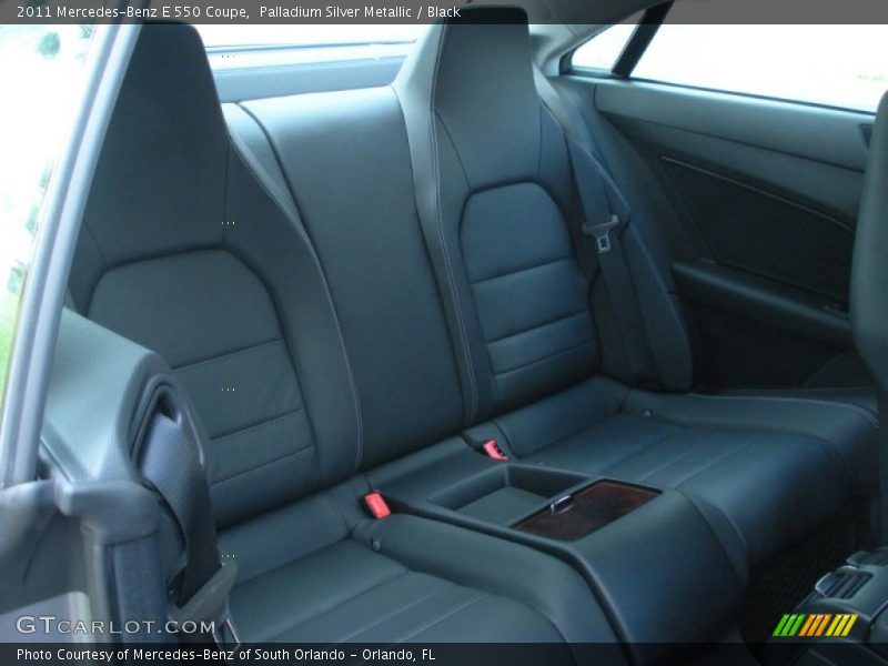  2011 E 550 Coupe Black Interior